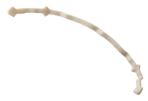 Transparante, metaalvrije PEEK-spalk voor tandheelkundige fixatie na orthodontie